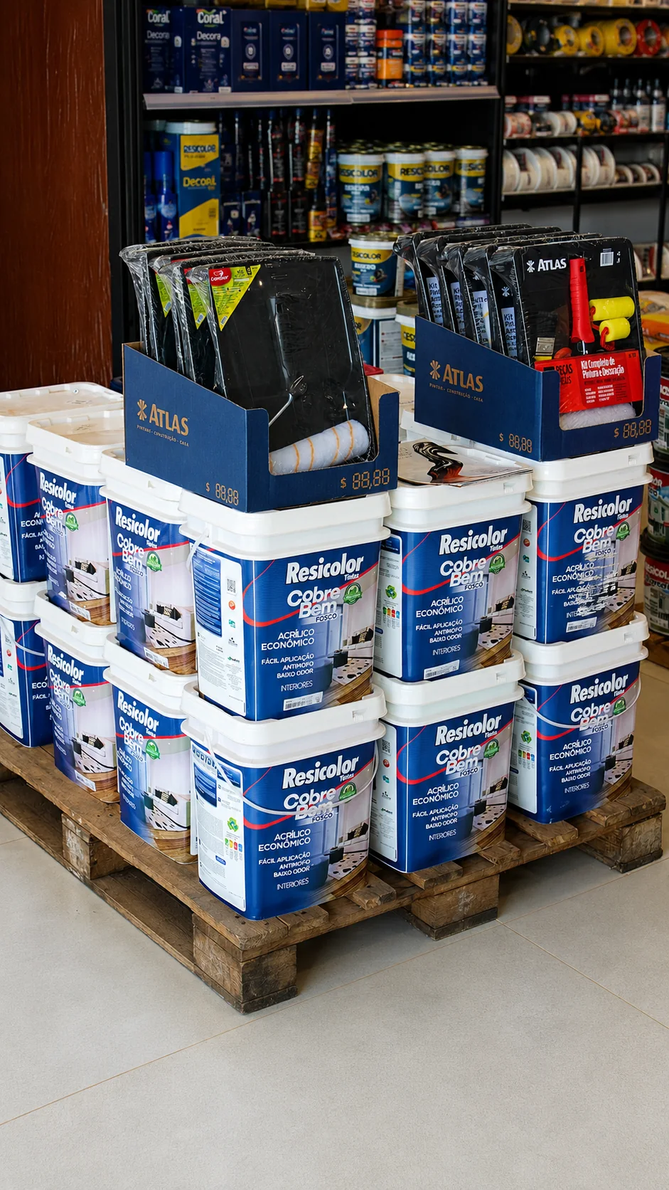 Foto 7 da estrutura, produtos e estoque da Nogueira Materiais de Construção em Sinop MT